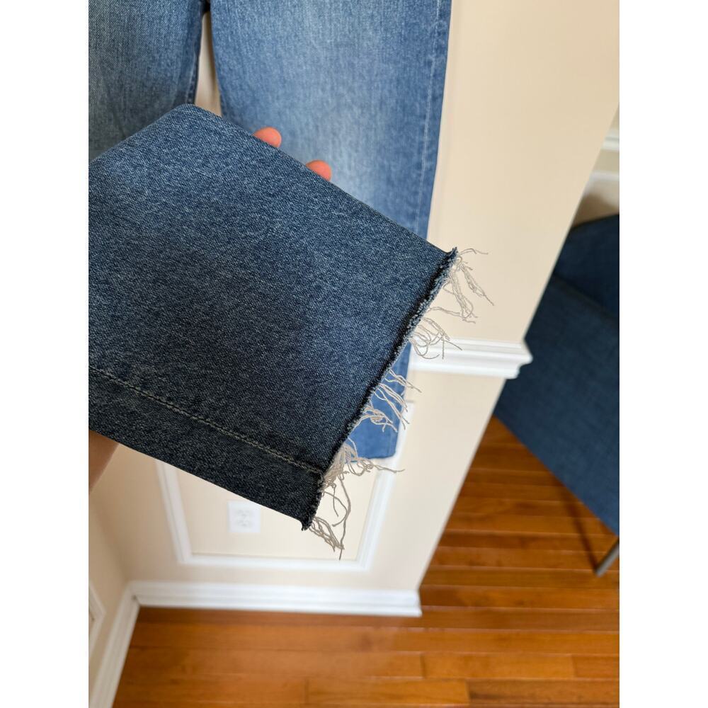 NWOT Mother The TomCat Frayed Ankle Jean Button Fly Sz 29 - Picture 6 of 13